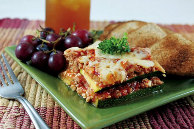 Plate of No Noodle Lasagna