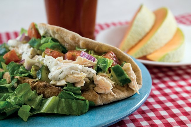 Chicken Ranch Pitas