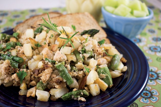 Plate of Salmon Hash