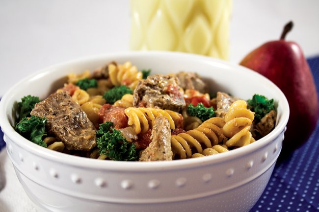 Bowl of Tuscan Steak Pasta