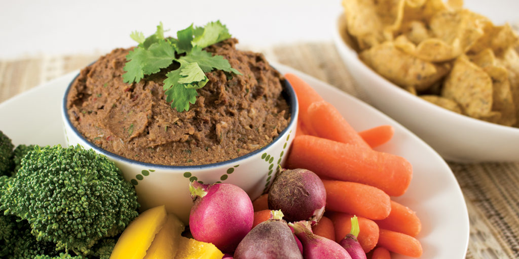 Bowl of Chipotle Black Bean Dip