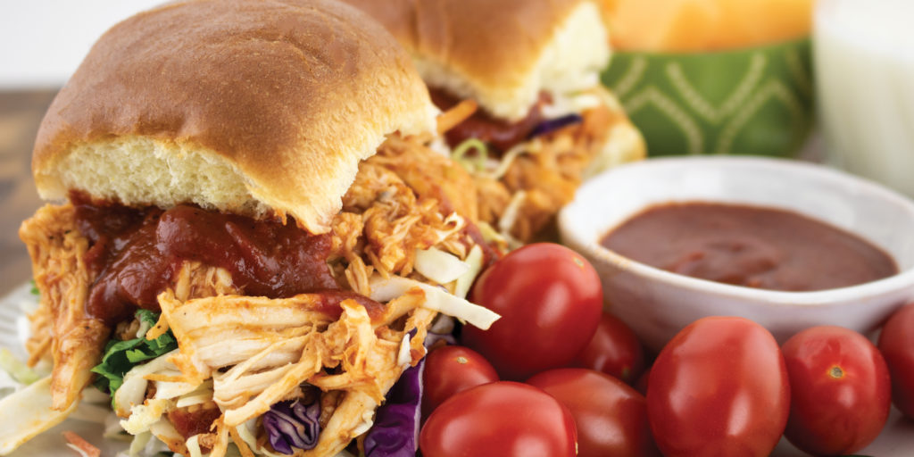 bbq chicken sliders