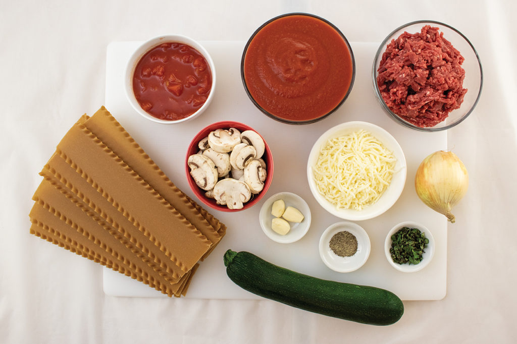 easy skillet lasagna ingredients