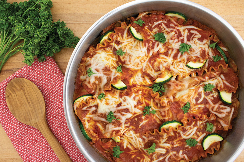 easy skillet lasagna