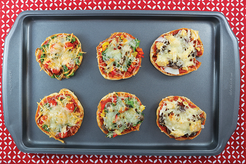 mini pizzas