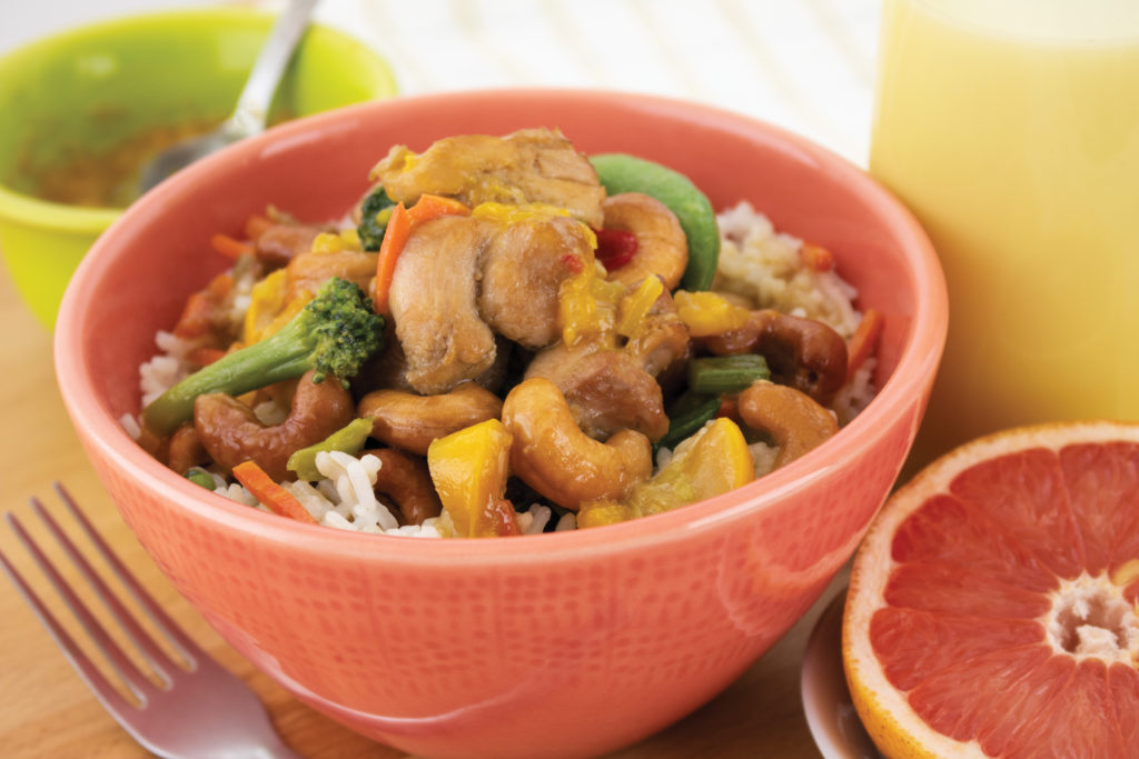 Orange Cashew Chicken