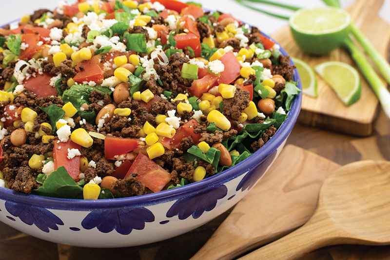 Beefy Taco Salad