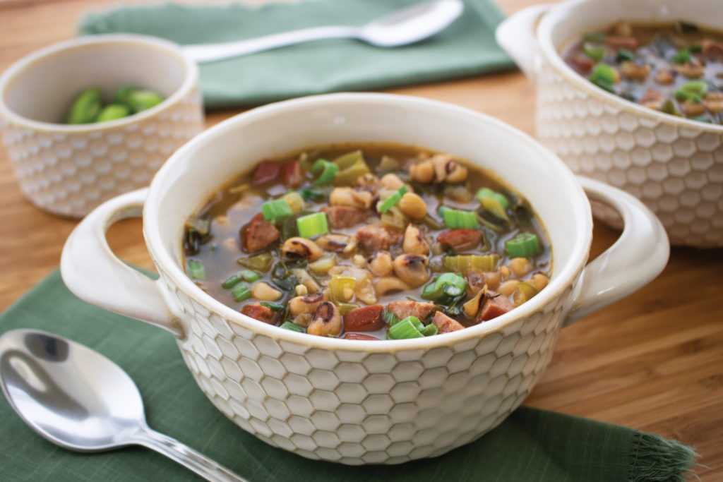 Southern Black-Eyes Peas & Collard Greens